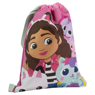Zainetto con Cordini Gabby's Dollhouse Rosa 27,0 x 33,0 x 1,0 cm