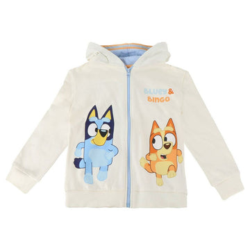 Felpa con Cappuccio Bambino Bluey Blu scuro