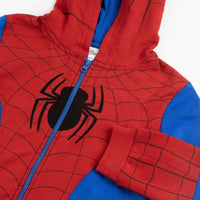 Felpa con Cappuccio Bambino Spider-Man Rosso