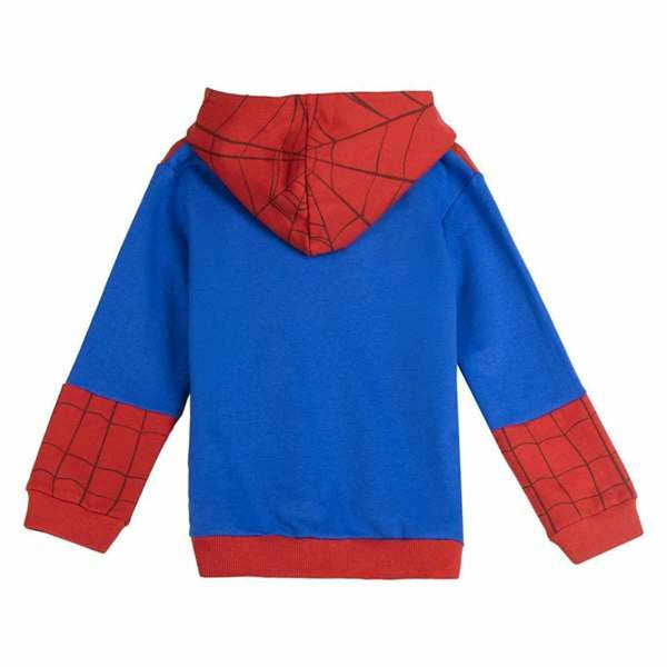 Felpa con Cappuccio Bambino Spider-Man Rosso
