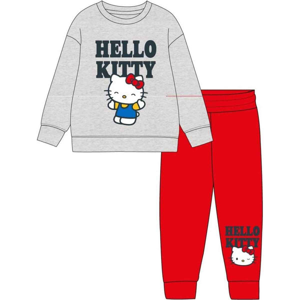 Tuta da Bambini Hello Kitty Grigio 12 Anni