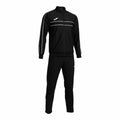 Tracksuit for Adults Joma Sport Victory Black Children's Men 2 Pieces