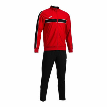 Tuta per Adulti Joma Sport Victory Nero Rosso Per bambini Uomo 2 Pezzi