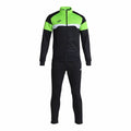 Children’s Tracksuit Joma Sport Danubio III Black Green 2 Pieces