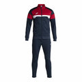 Tracksuit for Adults Joma Sport Danubio III Red Navy Blue Men