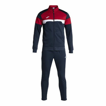 Tuta per Adulti Joma Sport Danubio III Rosso Blu Marino Uomo