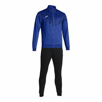 Tracksuit for Adults Joma Sport Lion II Navy Blue Children's Men 2 Pieces