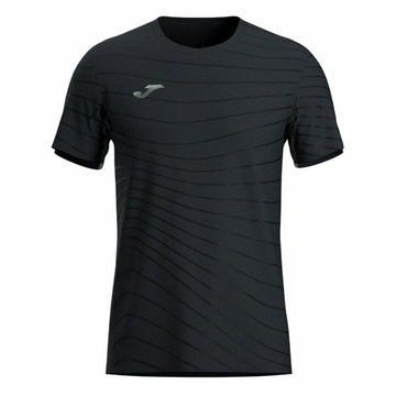 Maglia Sportiva a Maniche Corte Joma Sport R-Night Nero