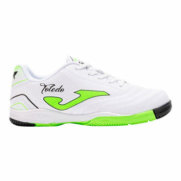 Scarpe da Calcio a 5 per Adulti Joma Sport Top Flex Plus Men 2502 Bianco