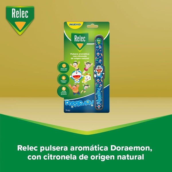 Bracciale Anti-zanzare alla Citronella Relec Doraemon - Augustea Shop