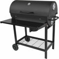 Coal Barbecue with Cover and Wheels Fieldmann FZG 1007 Black