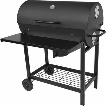 Coal Barbecue with Cover and Wheels Fieldmann FZG 1007 Black