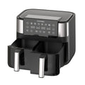 Friggitrice ad Aria Concept FR8000 Nero Argentato 2850 W 8 L