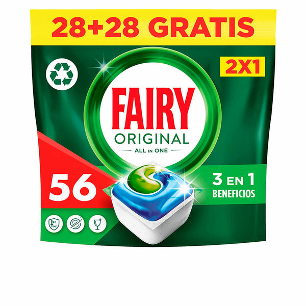 Pastiglie per lavastoviglie Fairy TODO EN 1 LIMON 56 Unità - Augustea Shop