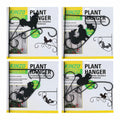 Wall Support for Hanging Flower Pots Kinzo Black Metal