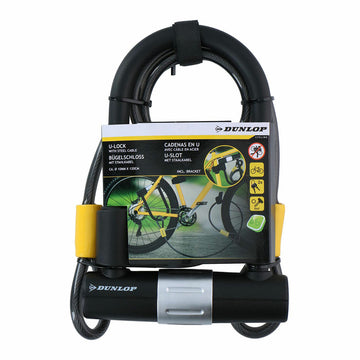 Cavo con lucchetto Dunlop Nero