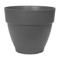 Vaso Elho Ø 55 cm Nero Plastica Rotondo Moderno