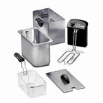 Friggitrice Princess 01.182626.01.050 2000 W 3 L Nero Argentato Acciaio