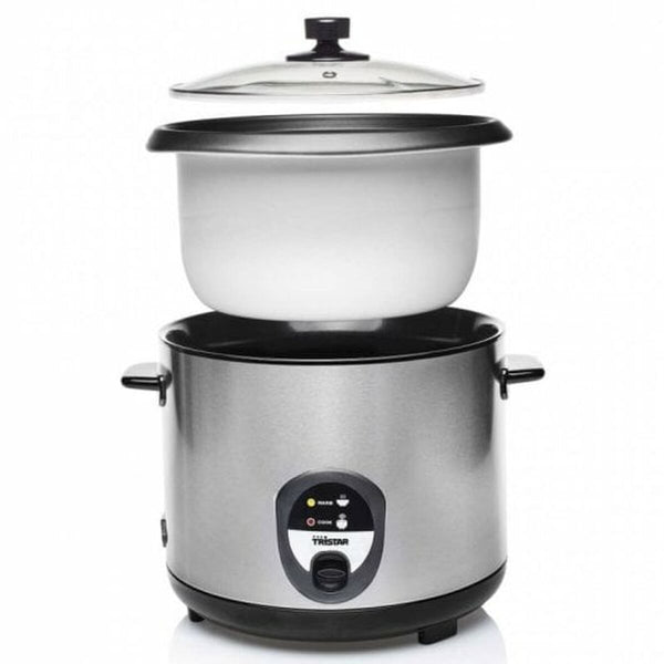 cuociriso Tristar RK-6129 Arrocera 900 W Argentato Acciaio inossidabile 2,2 L - Augustea Shop
