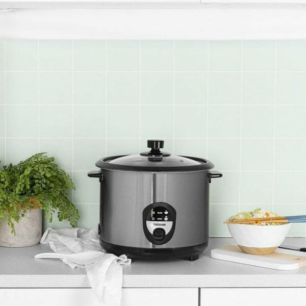cuociriso Tristar RK-6129 Arrocera 900 W Argentato Acciaio inossidabile 2,2 L - Augustea Shop