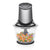 Tritatutto Tristar BL-4019 Picadora 400 W Nero Grigio Vetro Acciaio inossidabile 1,2 L - Augustea Shop