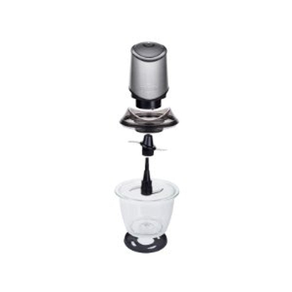 Tritatutto Tristar BL-4019 Picadora 400 W Nero Grigio Vetro Acciaio inossidabile 1,2 L - Augustea Shop