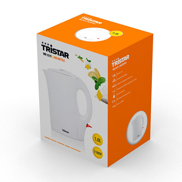 Bollitore Tristar Jarra Hervidora Bianco Plastica 1100 W 1 L - Augustea Shop