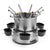 Set Fonduta Acciaio Inox Princess 172680 - Augustea Shop