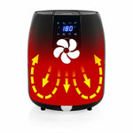 Friggitrice ad Aria Princess 01.182025.01.001 Nero 4,5 L 1500 W - Augustea Shop