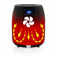 Friggitrice ad Aria Princess 01.182025.01.001 Nero 4,5 L 1500 W - Augustea Shop