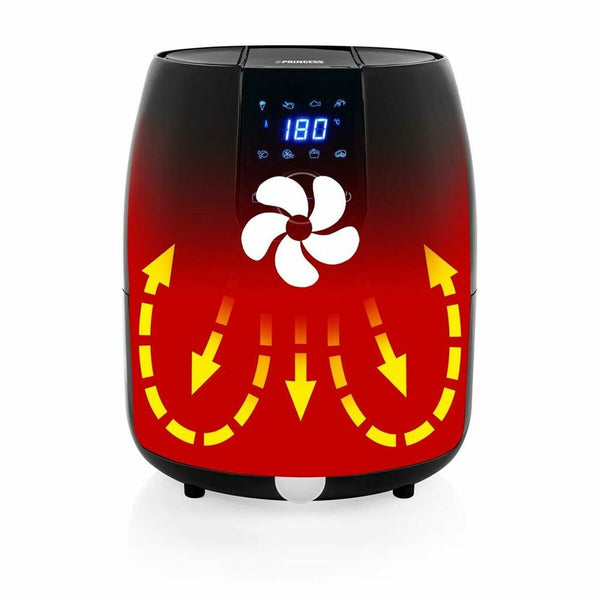 Friggitrice ad Aria Princess 01.182025.01.001 Nero 4,5 L 1500 W - Augustea Shop