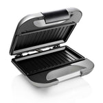 Tostiera Grill Princess 01.127003.01.001 Nero Grigio 750 W - Augustea Shop