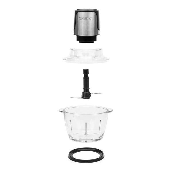 Tritatutto Princess 221051 Picadora Nero Vetro Acciaio inossidabile 300 W 1 L - Augustea Shop