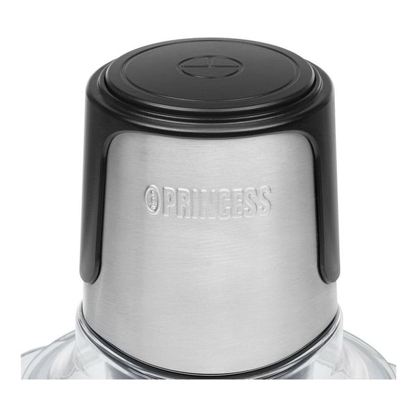 Tritatutto Princess 221051 Picadora Nero Vetro Acciaio inossidabile 300 W 1 L - Augustea Shop