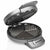 Macchina da Waffle Princess 01.132380.01.001 1200 W Nero Argentato Acciaio - Augustea Shop