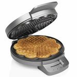 Macchina da Waffle Princess 01.132380.01.001 1200 W Nero Argentato Acciaio - Augustea Shop