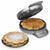 Macchina da Waffle Princess 01.132380.01.001 1200 W Nero Argentato Acciaio - Augustea Shop