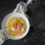 Macchina da Waffle Princess 01.132380.01.001 1200 W Nero Argentato Acciaio - Augustea Shop
