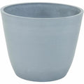 Vaso Mega Collections Ecostone Egg Grigio 53 x 40 cm