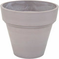 Vaso Mega Collections Ecostone Planter Marrone Taupé 41 x 35 cm