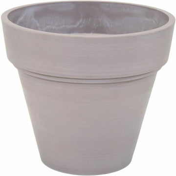 Plant pot Mega Collections Ecostone Planter Brown Taupe 55 x 51 cm