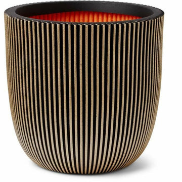Vaso Capi Europe GROVVE Nero Dorato Plastica Ø 43 cm