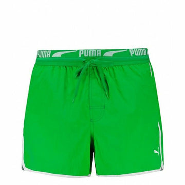 Costume da Bagno Uomo Puma Track s Verde limone