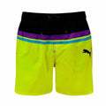 Costume da Bagno Uomo Puma Heritage Mid Lime Verde Chiaro