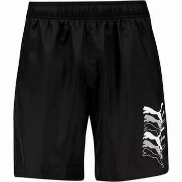 Costume da Bagno Uomo Puma Cats Mid Nero