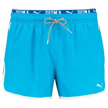 Costume da Bagno Uomo Puma Swim Track Azzurro Acqua