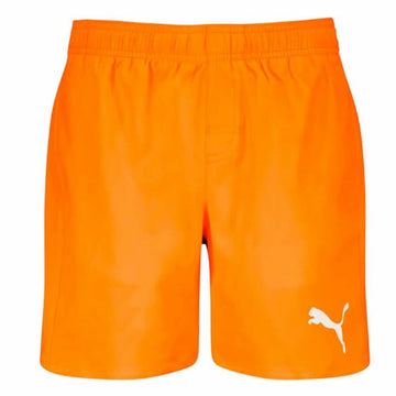 Long Sports Trousers Puma Orange Children's Unisex