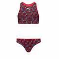 Bikini Per Bambine Puma Printed Set Rosso