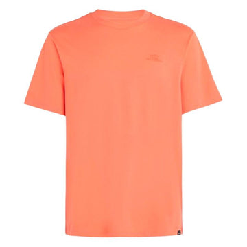 Men’s Short Sleeve T-Shirt O'Neill Small Logo Orange