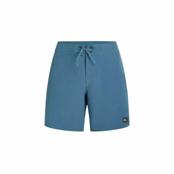 Costume da Bagno Uomo O'Neill Solid 17" Boardshorts Azzurro